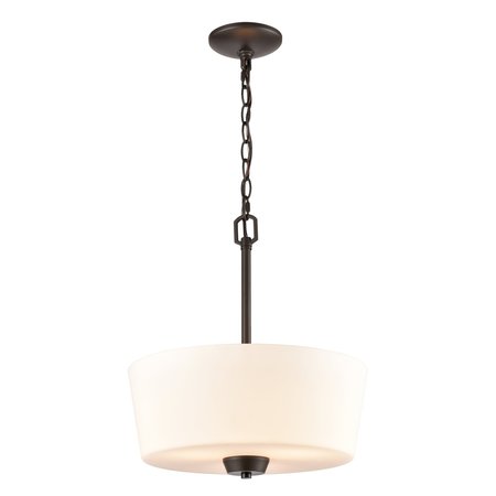 THOMAS Winslow 15'' Wide 3Light Pendant, Oil Rubbed Bronze CN310841